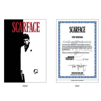 Movie Maniacs Universal Wave 4 Scarface Tony Montana 6-Inch Scale Posed Figure