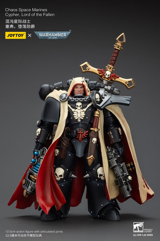 [Pre-Order] Warhammer 40,000 Space Marines Cypher Lord of the Fallen 1:18 Scale Action Figure