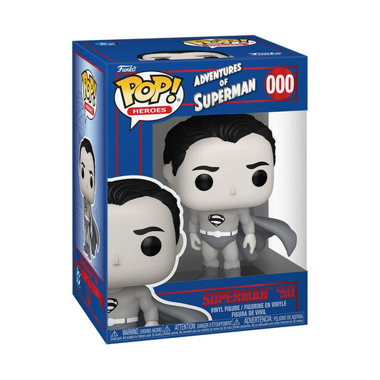 [Pre-Order] Pop! Heroes: DC Comics Shield Through the Ages Superman '50