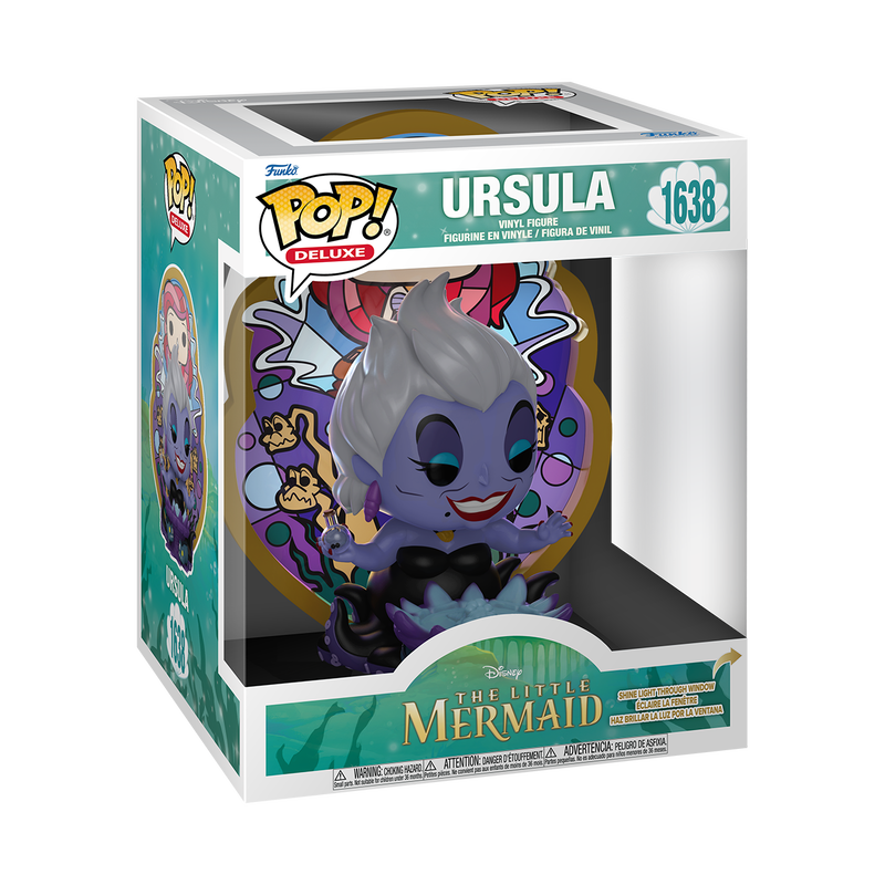 Pop! Deluxe: Disney Villains Ursula Stained Glass