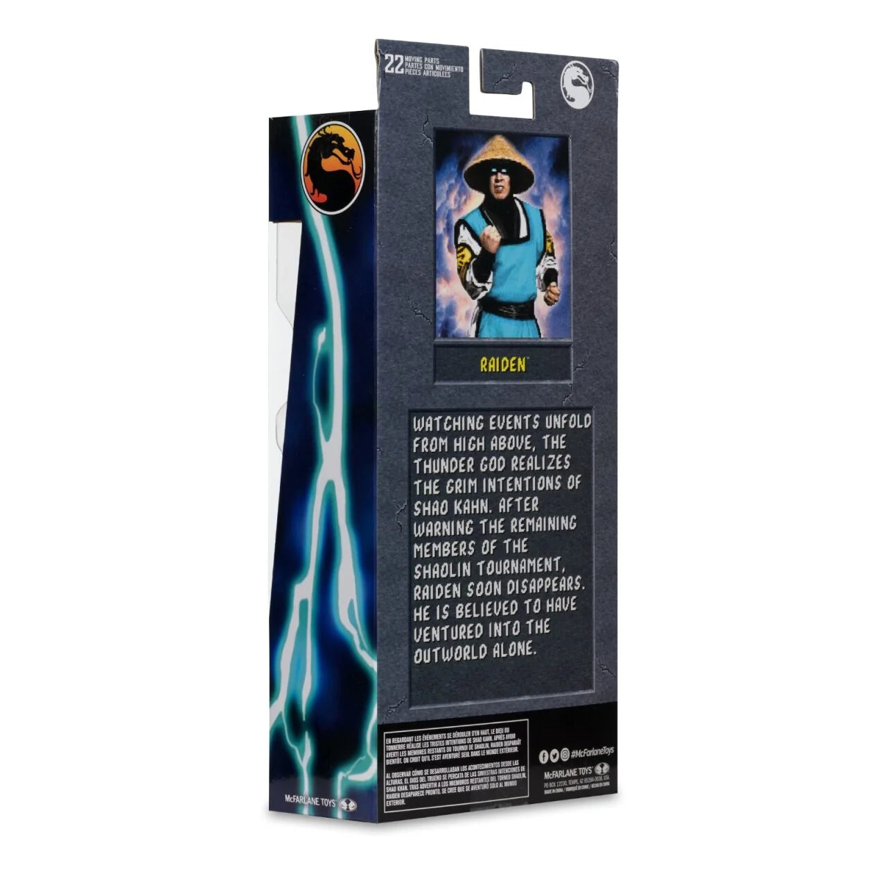 Mortal Kombat Klassic Raiden 7-Inch Action Figure