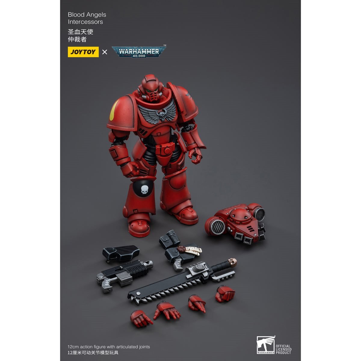 Warhammer 40,000 Blood Angels Intercessors 1:18 Scale Action Figure