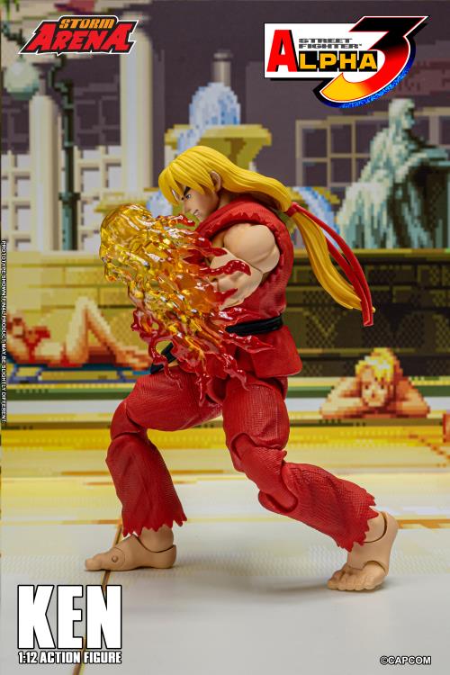 Ultra Street Fighter 3 Ken 1/12 Scale Action Figure
