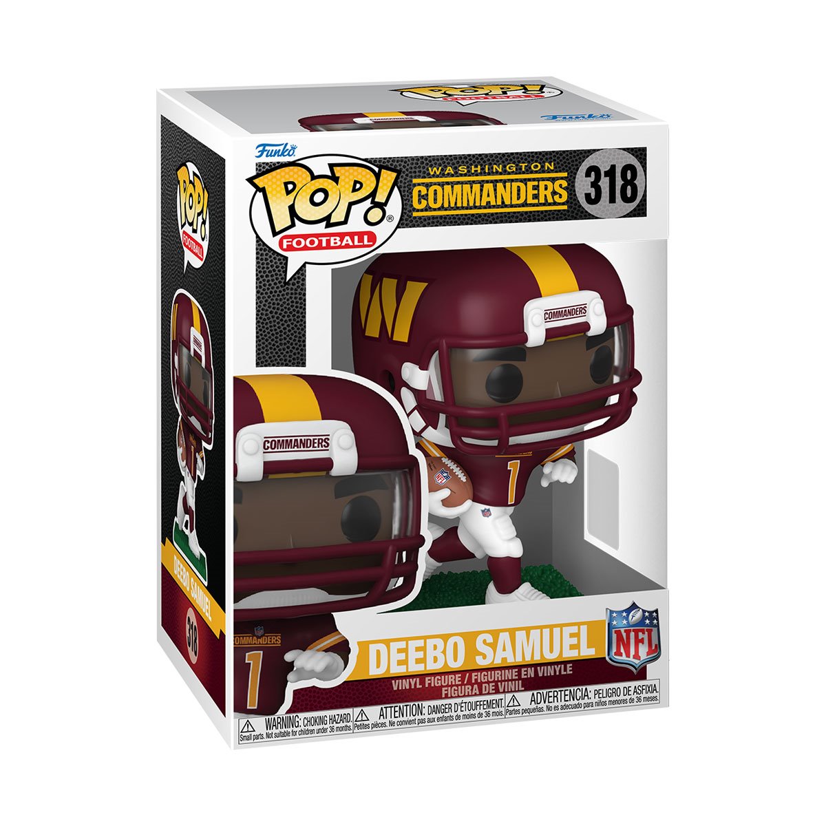 [Pre-Order] Pop! Football: NFL Commanders Deebo Samuel