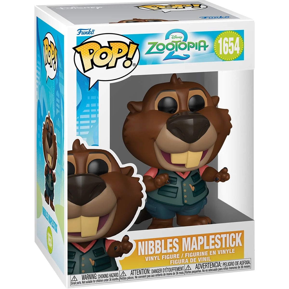 Pop! Disney: Zootopia 2 Nibbles Maplestick