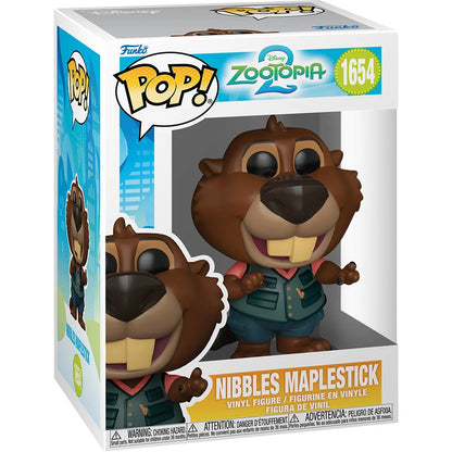 Pop! Disney: Zootopia 2 Nibbles Maplestick