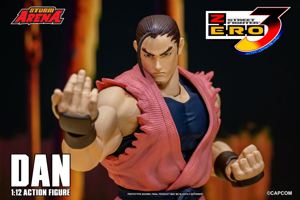 Street Fighter Alpha 3 Storm Arena Dan 1/12 Scale Action Figure