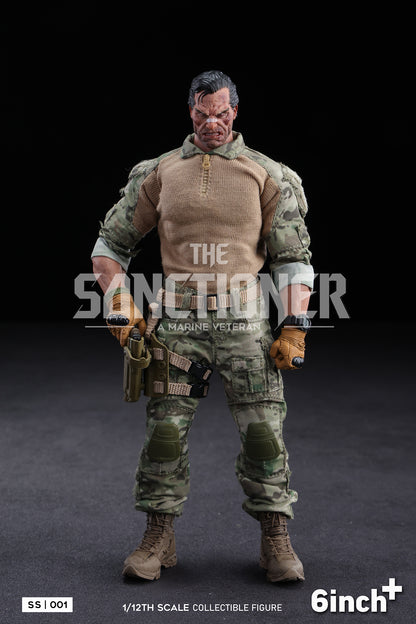 6Inch+ The Sanctioner SS001 1/12 Action Figure