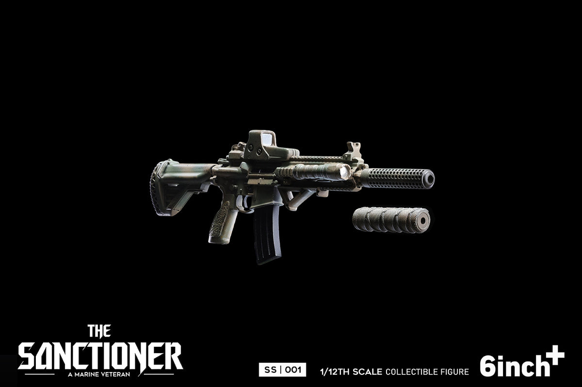 6Inch+ The Sanctioner SS001 1/12 Action Figure