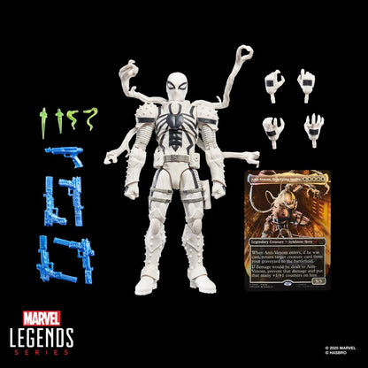 Spider-Man Marvel Legends Magic: The Gathering Agent Anti-Venom 6-Inch Action Figure and Card