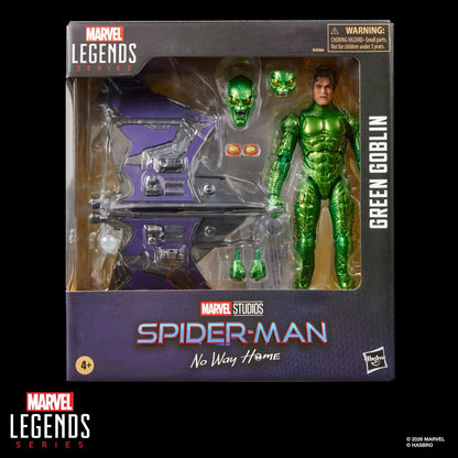 Spider-Man: No Way Home Marvel Legends Series Green Goblin Deluxe 6-Inch Action Figure