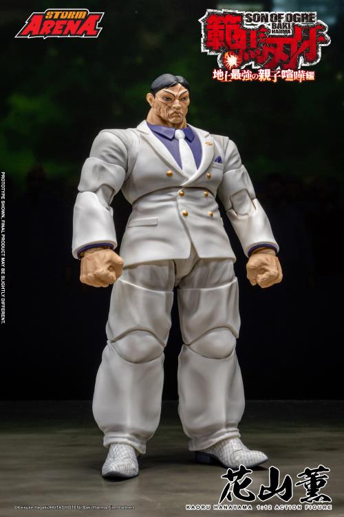 Baki Hanma: Son of Ogre Storm Arena Kaoru Hanayama 1/12 Scale Action Figure