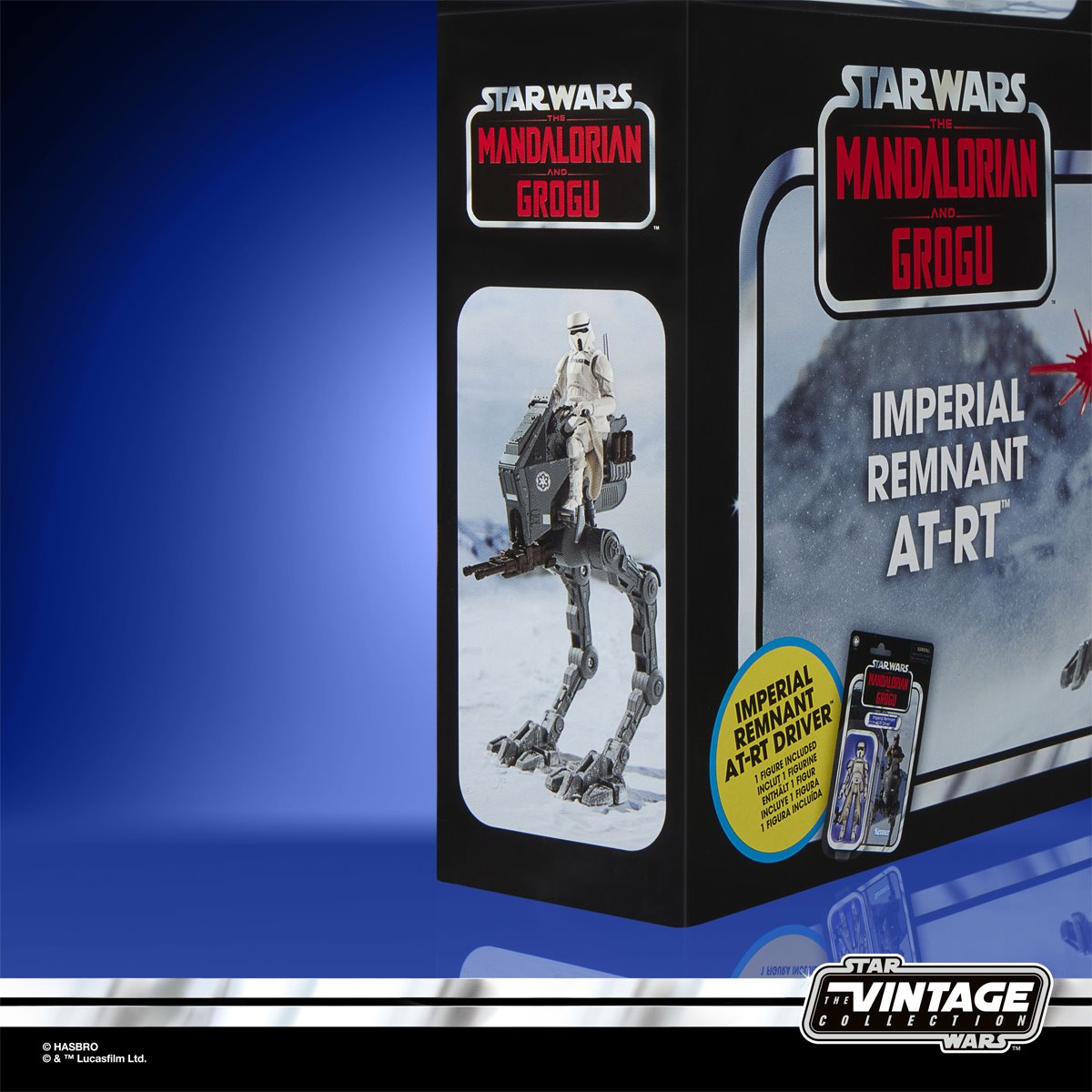 Star Wars The Vintage Collection The Mandalorian & Grogu Imperial Remnant AT-RT 3 3/4-Inch Action Figure