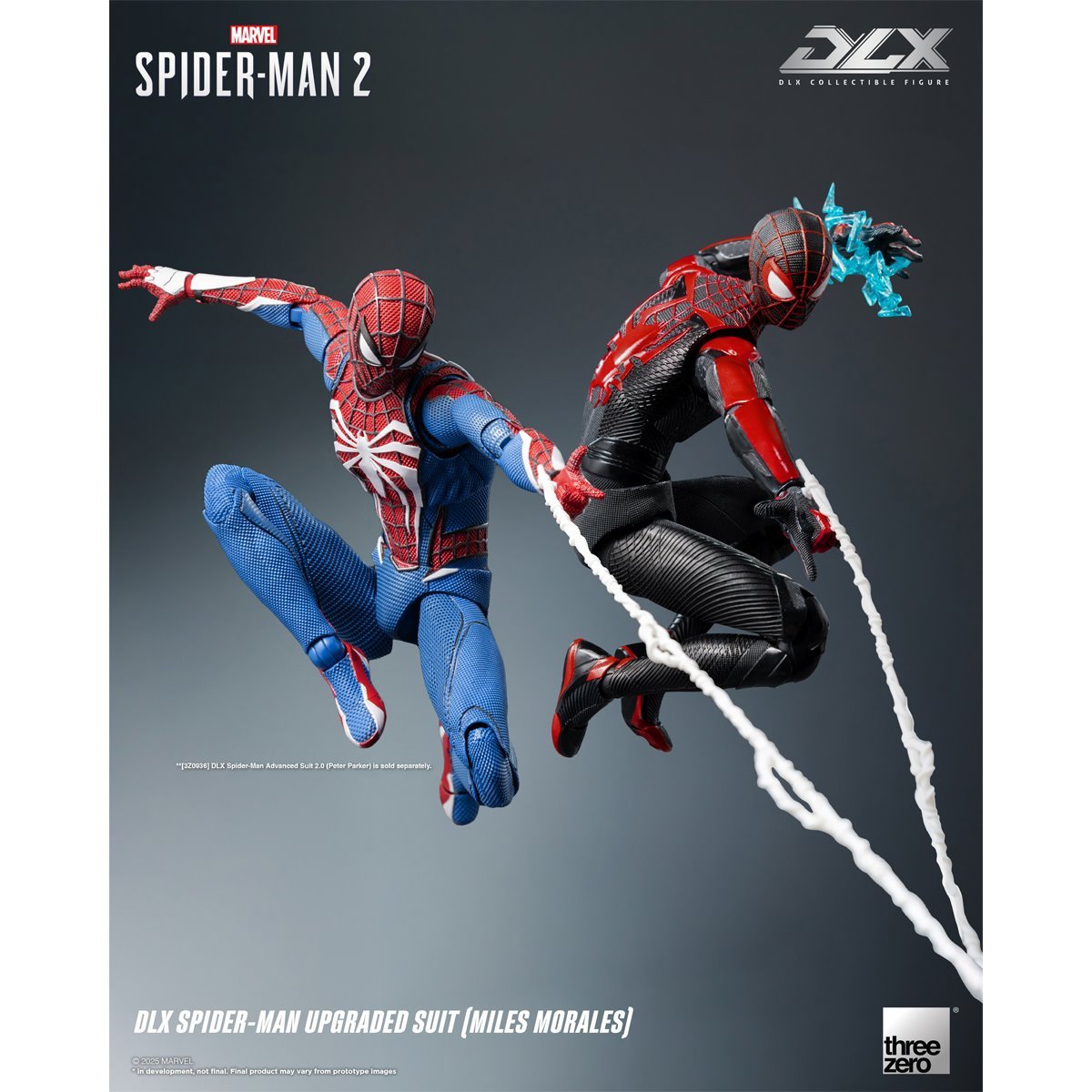 Marvel's Spider-Man 2: Spider-Man Upgraded Suit Miles Morales DLX Action Figure