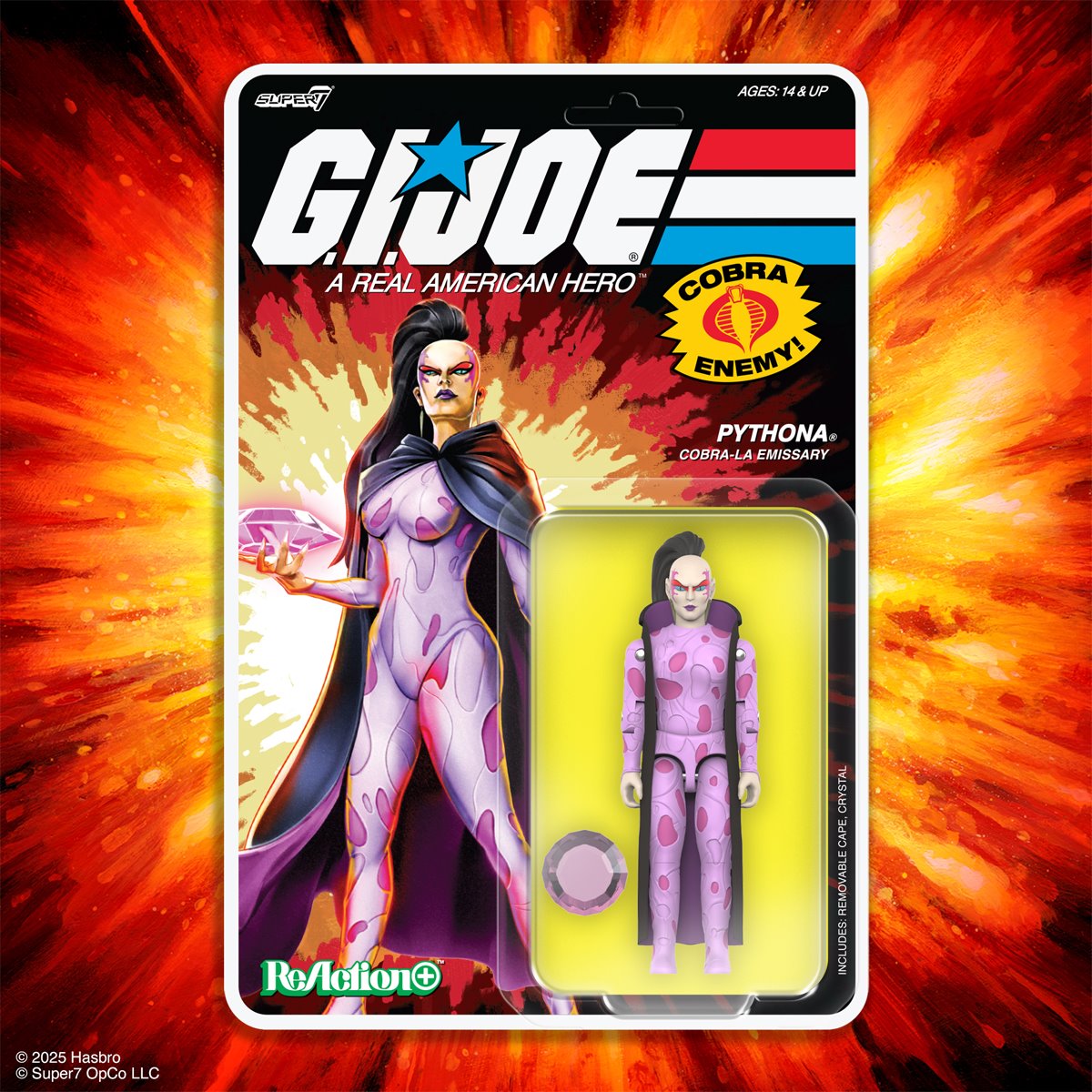G.I. Joe Pythona (Movie) 3 3/4-Inch ReAction+ Figure