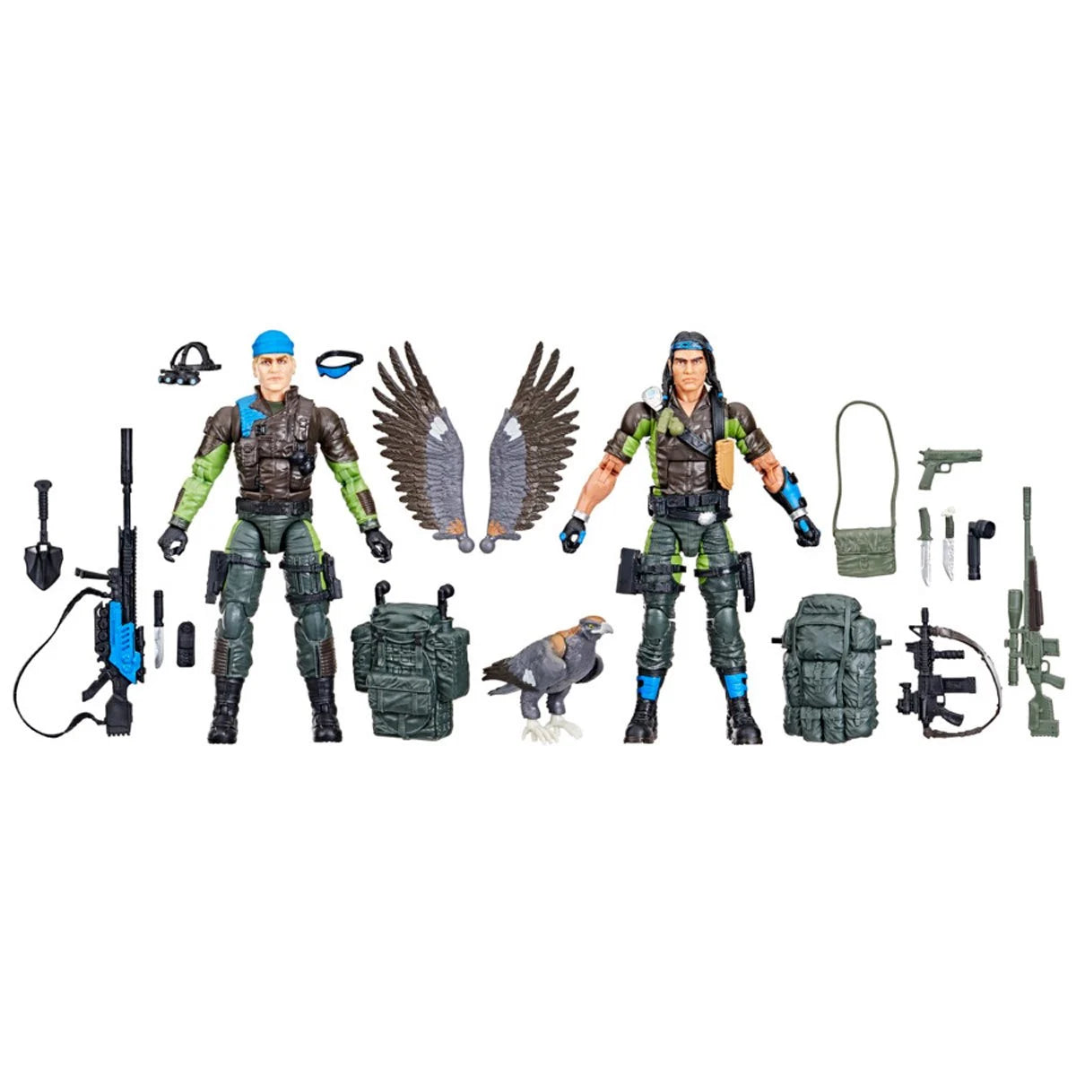 G.I. Joe Classified Series Mad Marauders Low-Light, Spirit Iron-Knife & Niyol Action Figures