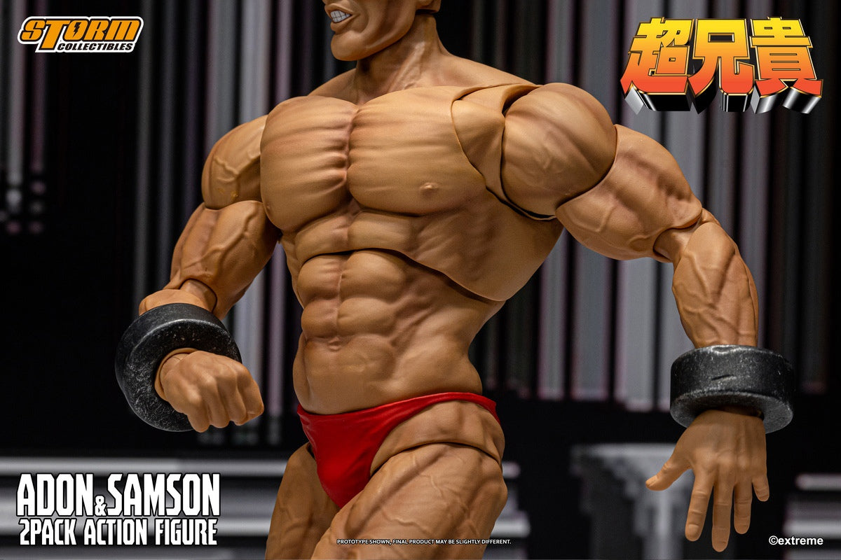 Chou-Aniki Adon and Samson 1/12 Scale Action Figure Set