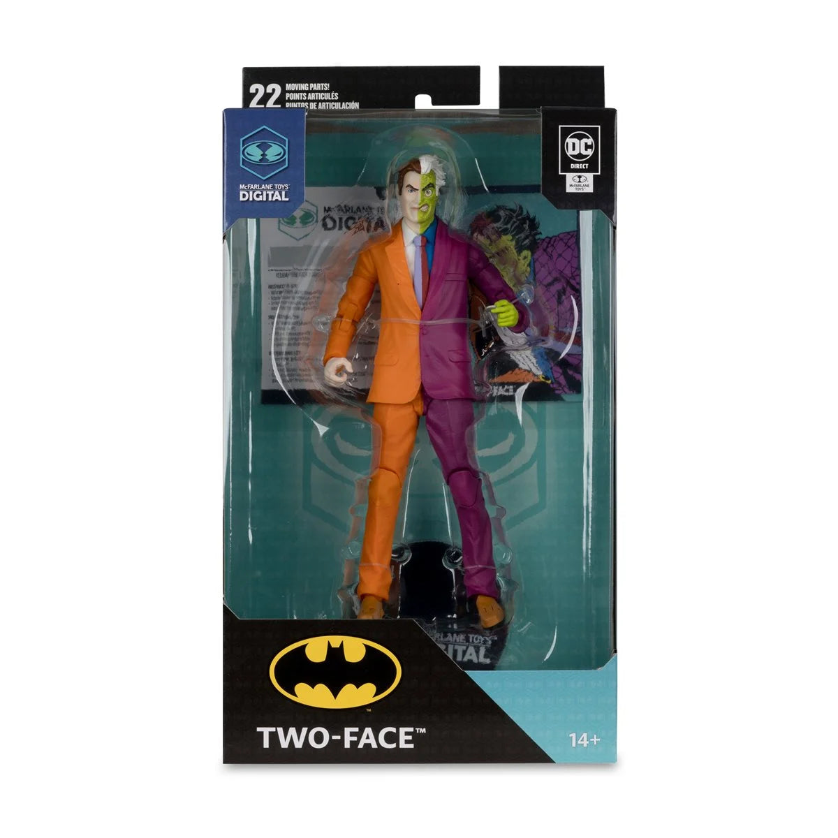Two-Face The Silver Age 7-Inch Scale Action Figure with Digital Collectible