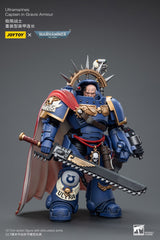 [Pre-Order] Warhammer 40,000 Ultramarines Captain in Gravis Armour 1:18 Scale Action Figure