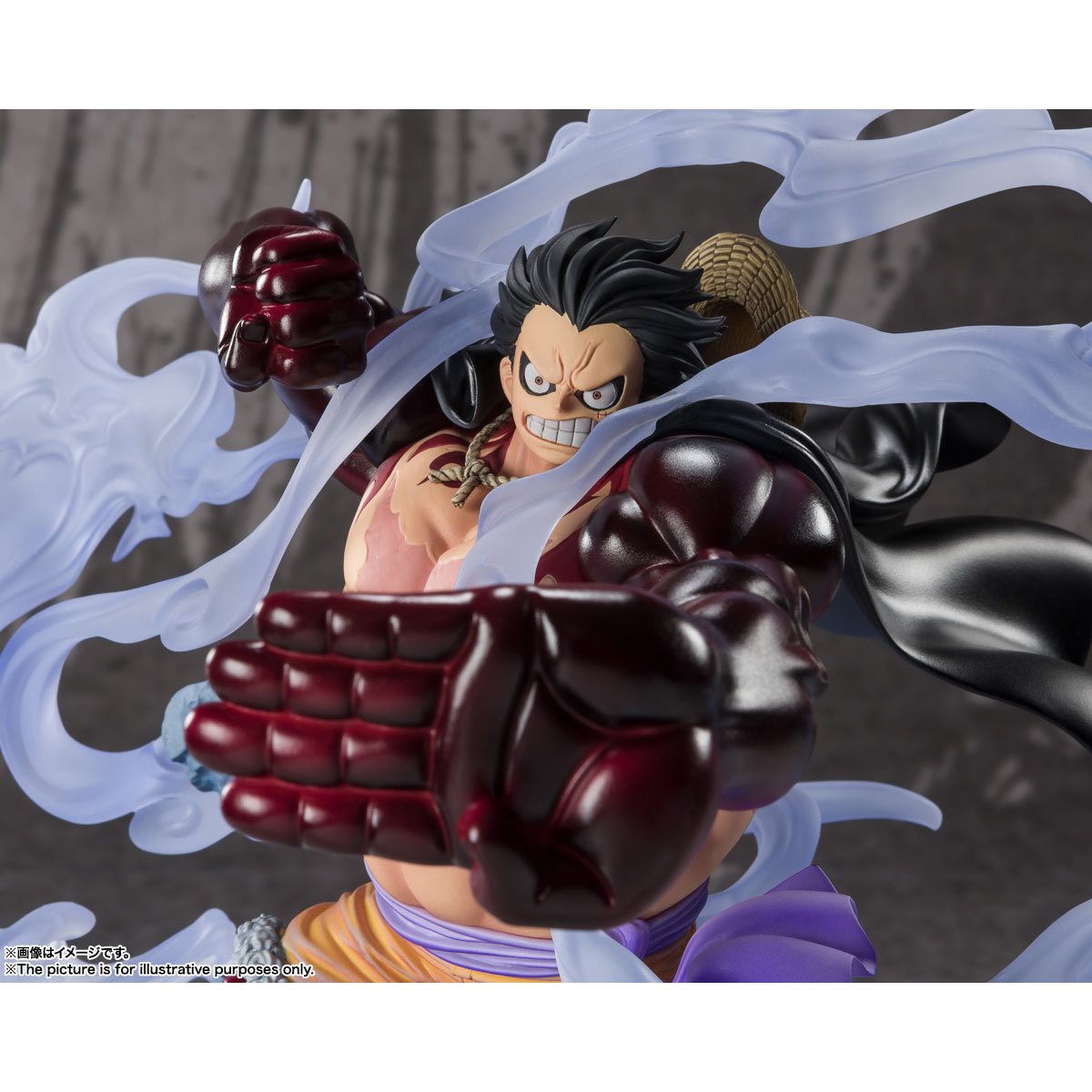 One Piece Monkey D. Luffy GEAR4 Battle of Monsters on Onigashima FiguartsZERO Statue