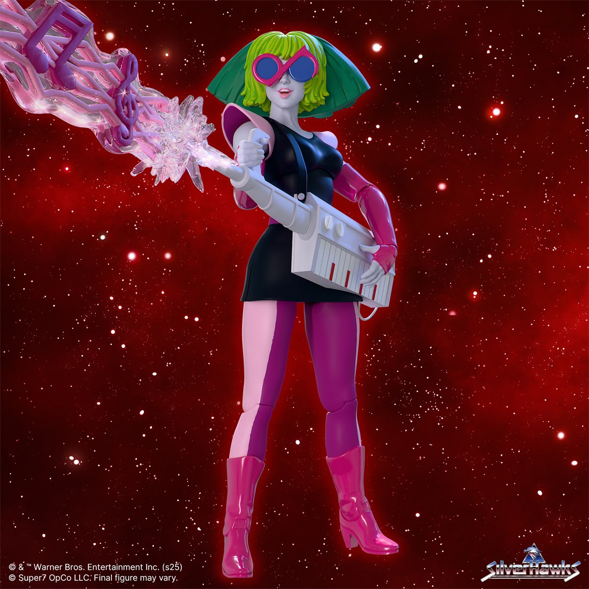 SilverHawks Ultimates Melodia (Toon) 7-Inch Action Figure