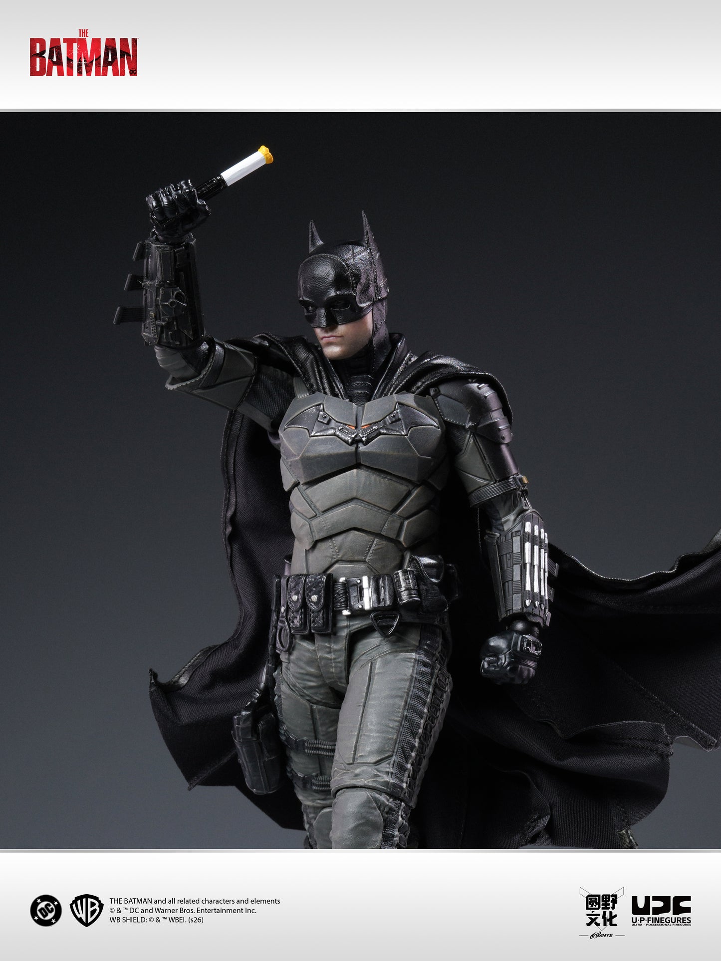 The Batman (2022) Batman 1/12 Action Figure