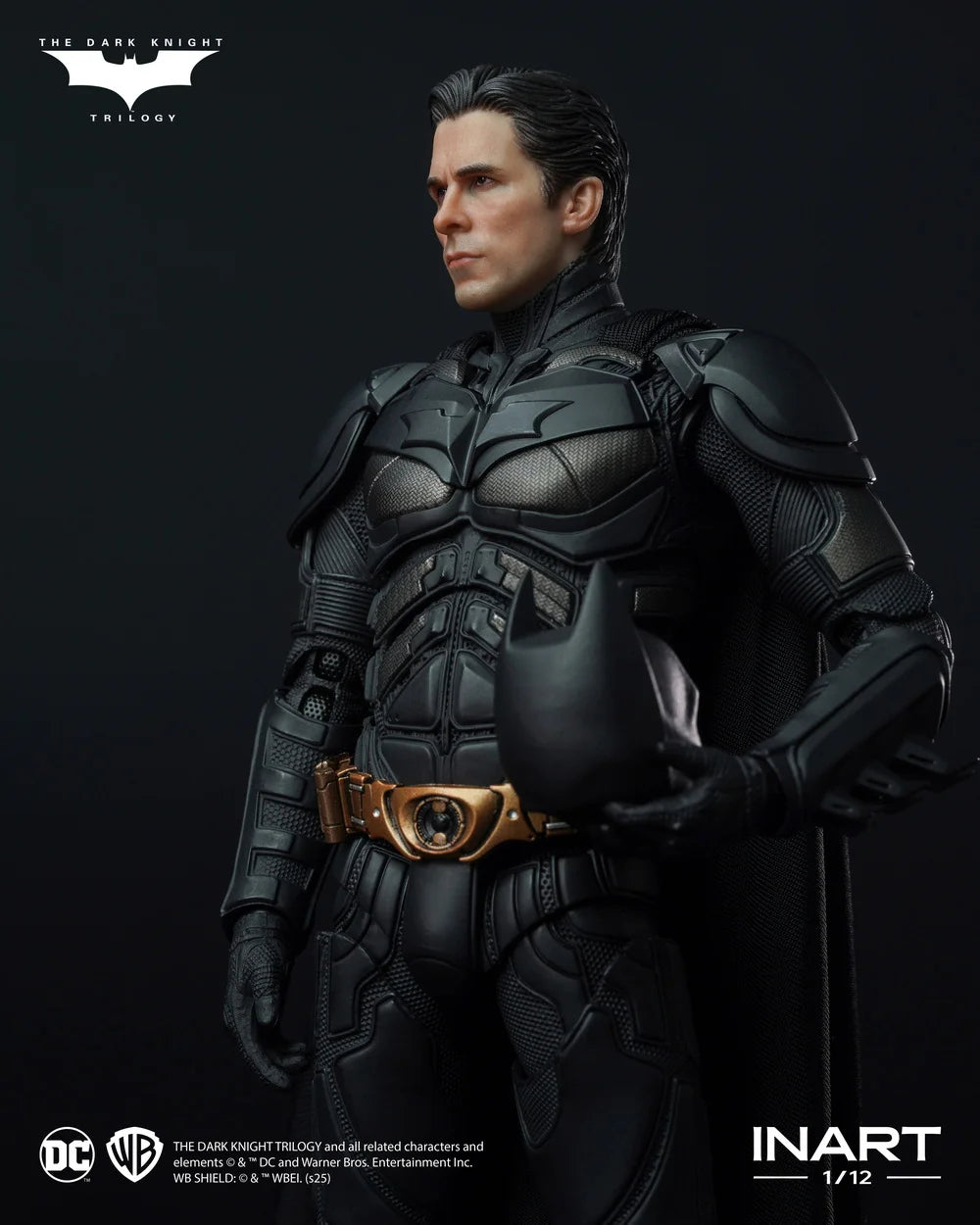 INART The Dark Knight Rises Batman 1/12 Action Figure (Deluxe Version)