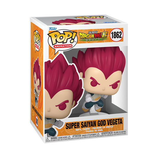 Pop! Animation: Dragon Ball Super: Broly Super Saiyan God Vegeta