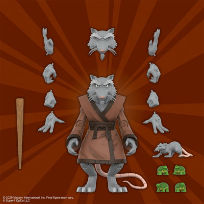 Teenage Mutant Ninja Turtles Ultimates Wave 12 Splinter 7-Inch Action Figure