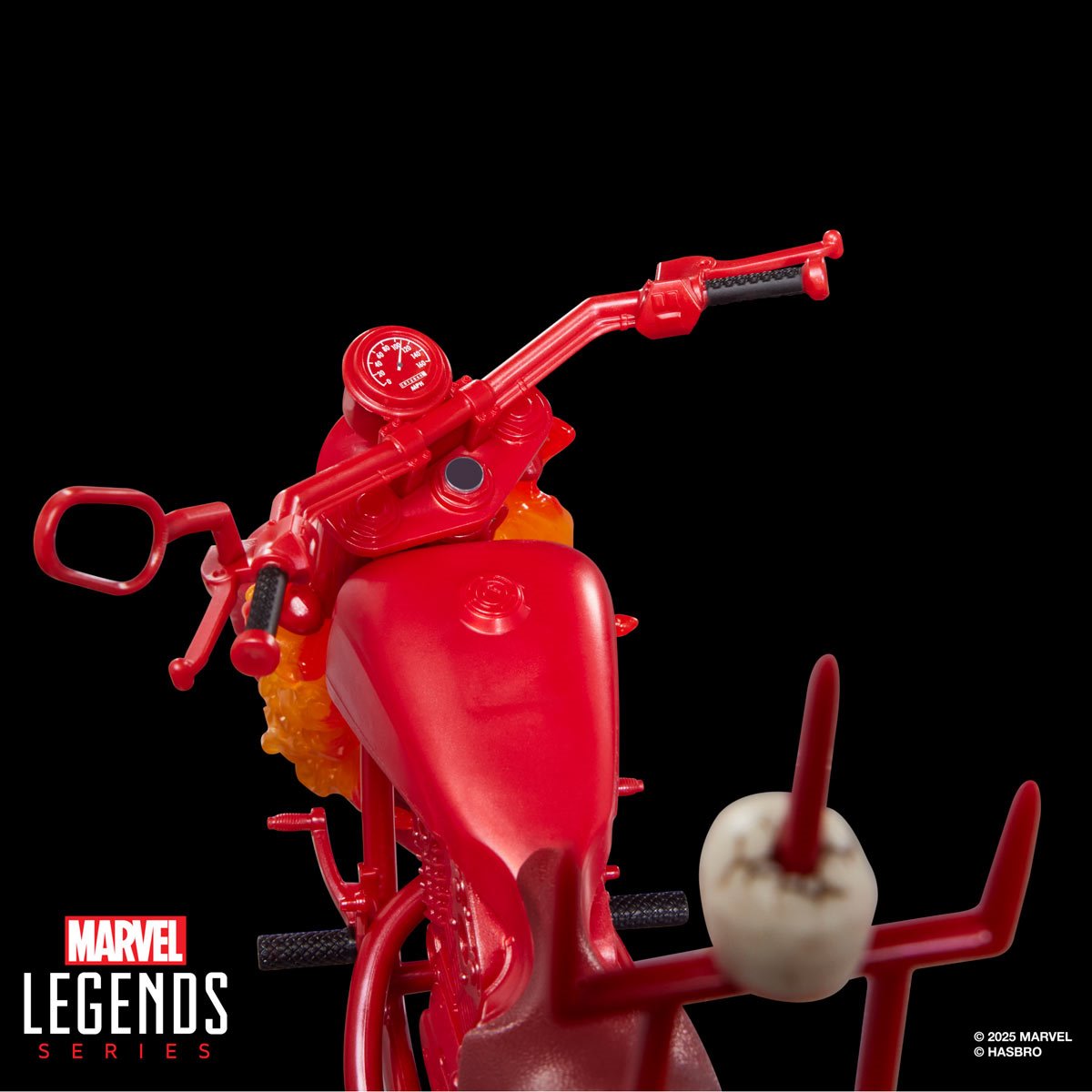 Ghost Rider Marvel Legends Series Johnny Blaze 6-Inch Action Figure with Motorcycle