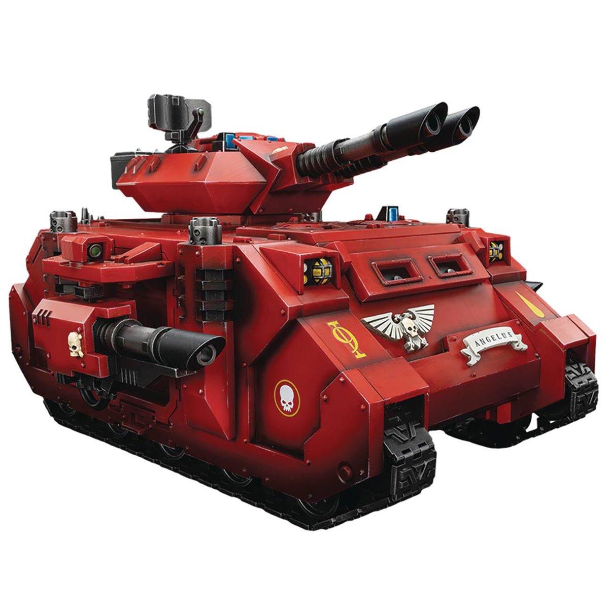 Warhammer 40,000 Blood Angels Predator Annihilator with Twin Lascannons 1:18 Scale Action Figure