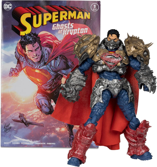 DC Direct Page Punchers Superman Action Figure with Superman Comic