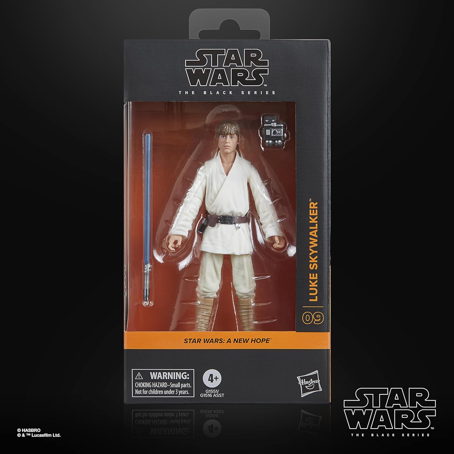STAR WARS The Black Series Luke Skywalker, A New Hope Collectible 6 Inch Action Figure