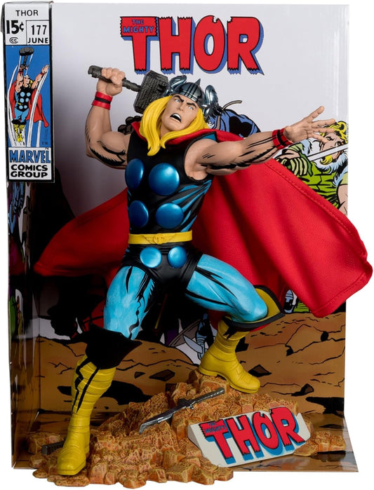 Marvel Thor 1:6th Scale Collectible with Scene & Comic