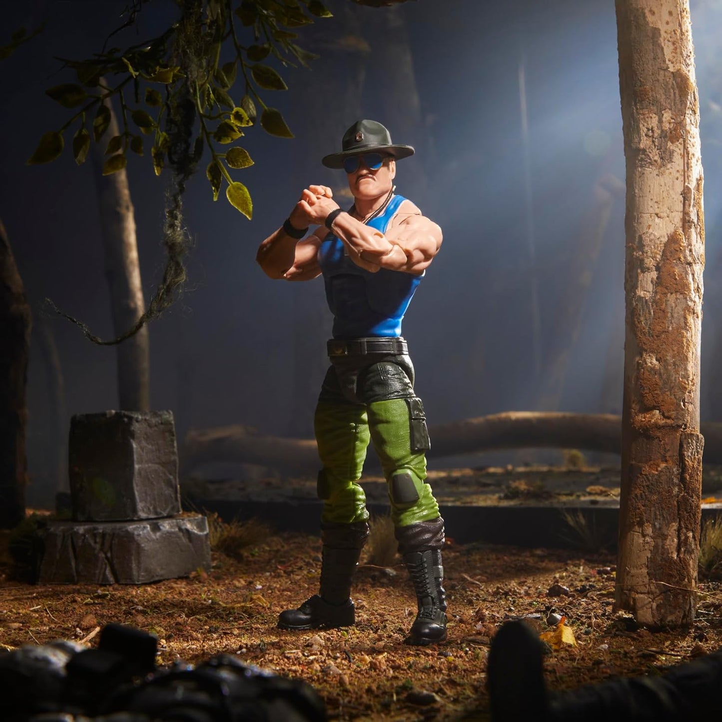 G.I. Joe Classified Series #129, Mad Marauders SGT Slaughter, Collectible 6 Inch Action Figure with 18 Accessories