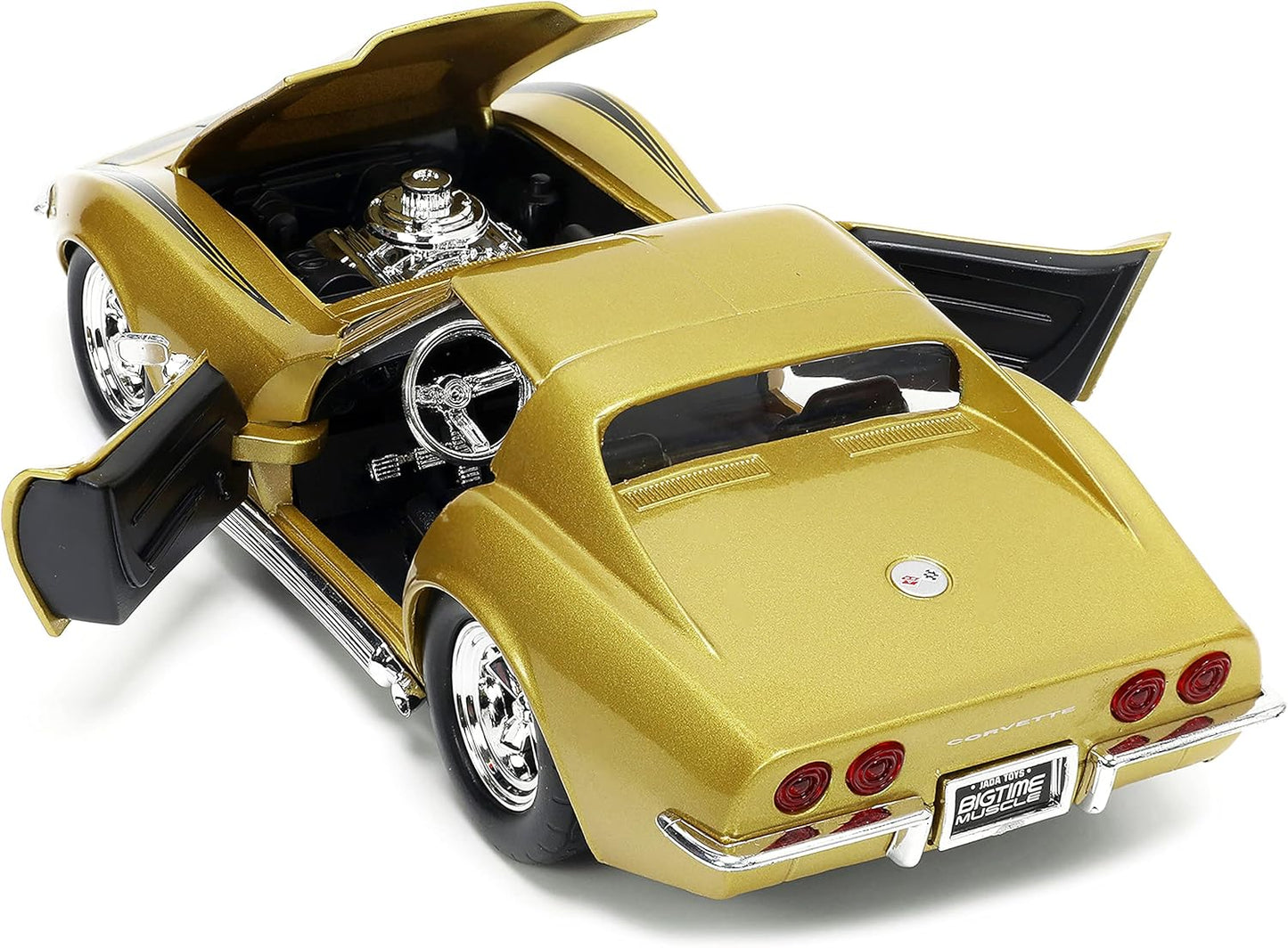 Big Time Muscle 1:24 1969 Chevy Corvette Stingray ZL-1 Die-cast Car
