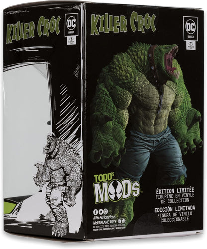 DC Direct Killer Croc Limited Edition (Todd's Mods) 4.5in Scale Posed Figure