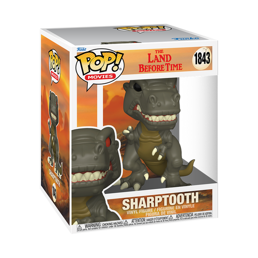 [Pre-Order] Pop! Movies: The Land Before Time Sharptooth (Tyrannosaurus) 6 - Inch Super
