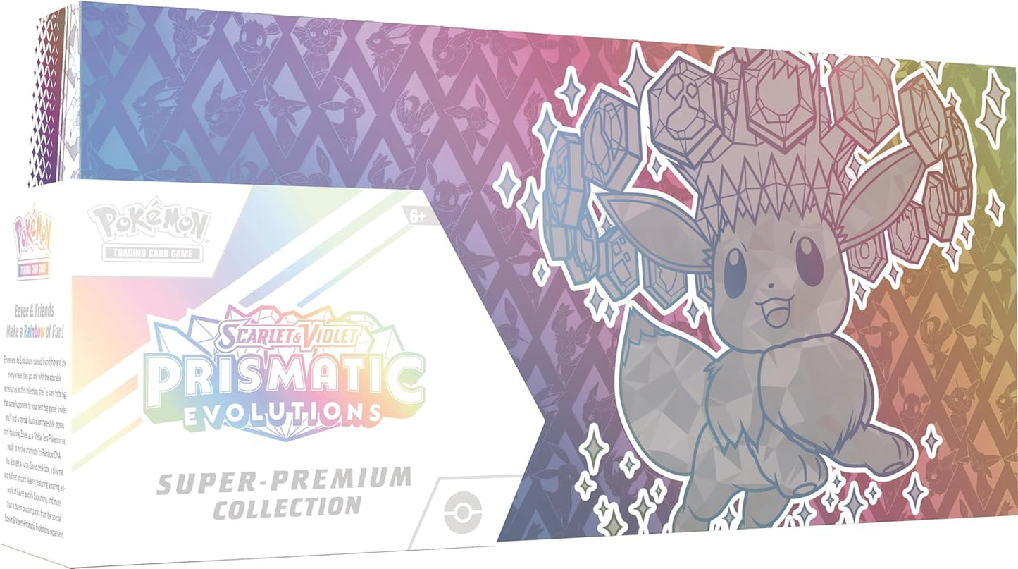 Pokemon TCG: Scarlet & Violet 8.5: Prismatic Evolutions: Super Premium Collection
