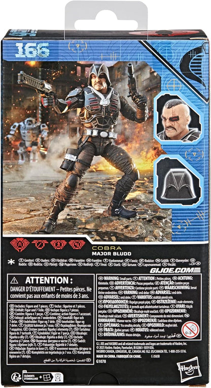 G.I. Joe Classified Series Major Bludd, Collectible 6 Inch Action Figure with 7 Accessories