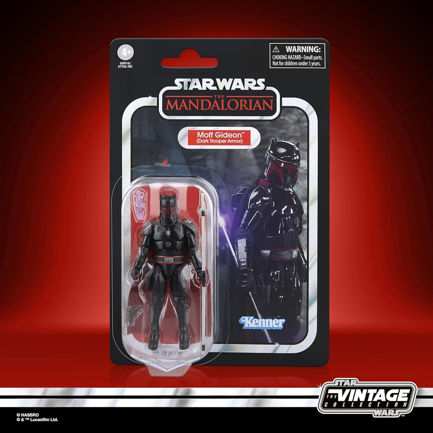 Star Wars The Vintage Collection Moff Gideon (Dark Trooper Armor), The Mandalorian Premium 3.75 Inch Collectible Action Figure