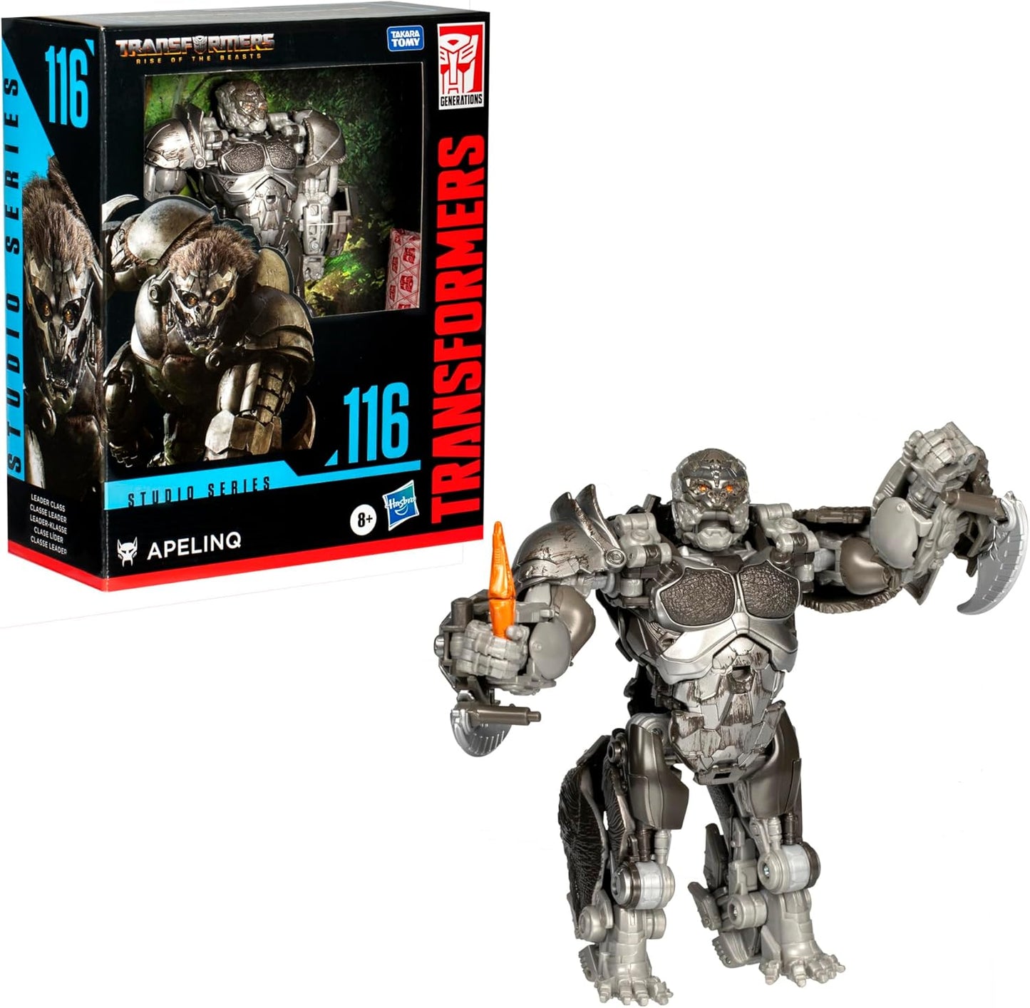 Transformers Toys Studio Series Leader Class Rise of the Beasts 116 Apelinq Action Figure