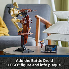 LEGO Star Wars: The Phantom Menace Battle Droid with STAP - Building & Learning Toy