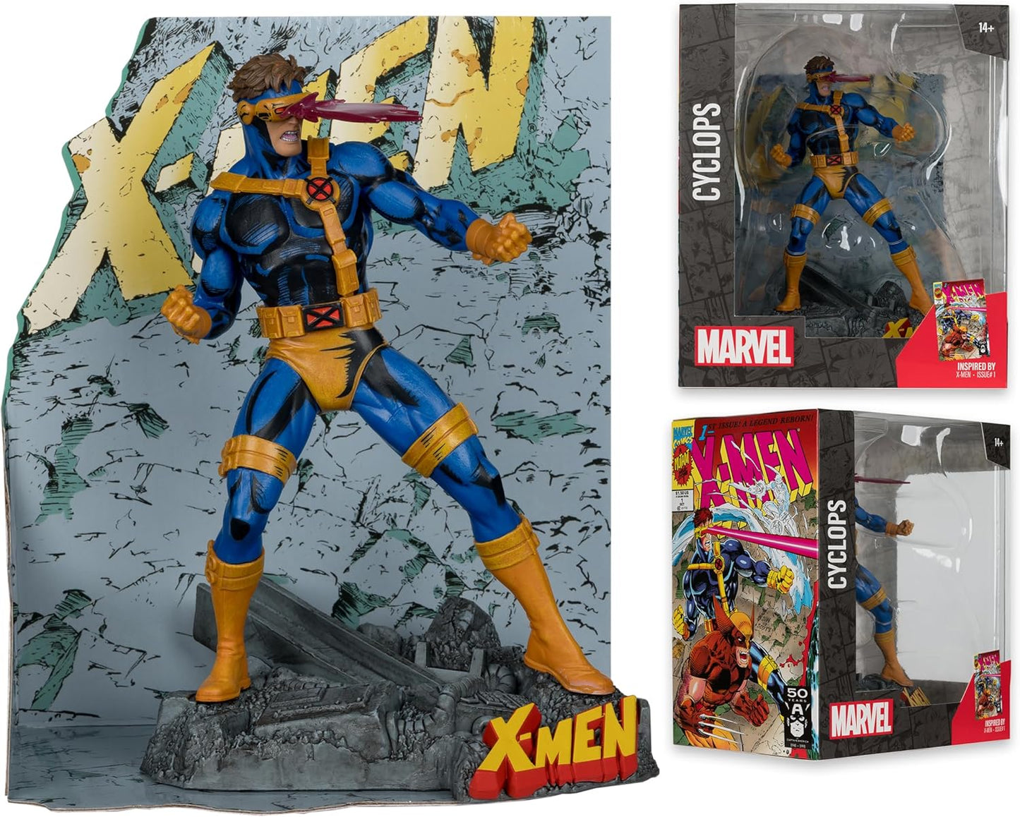 Marvel Cyclops 1:10th Scale Collectible with Scene