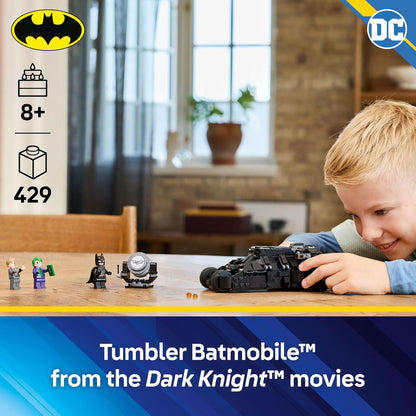 LEGO DC Batman Tumbler vs. Two-Face & The Joker Toy Building Set - Superhero Batmobile Toy from The Dark Knight