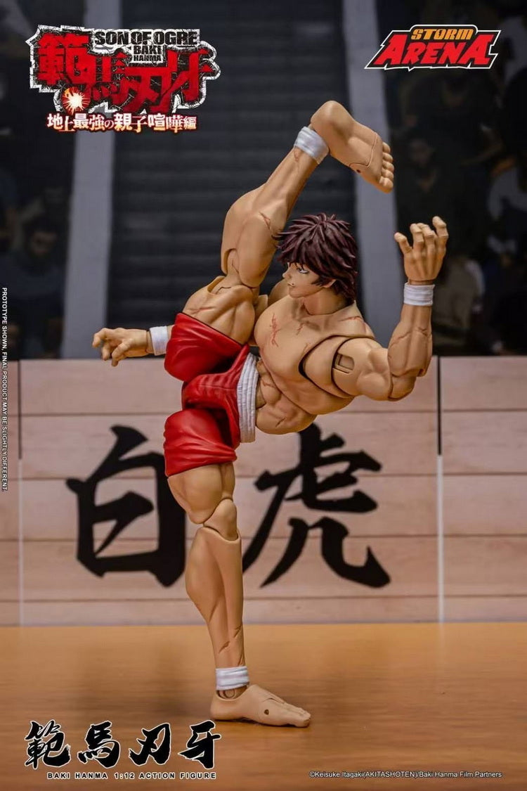 Baki Hanma: Son of Ogre Storm Arena Baki Hanma 1/12 Scale Action Figure