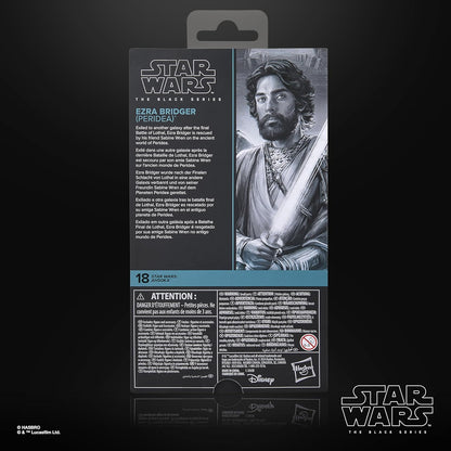 Star Wars The Black Series Ezra Bridger (Peridea), Ahsoka Premium Action Figure