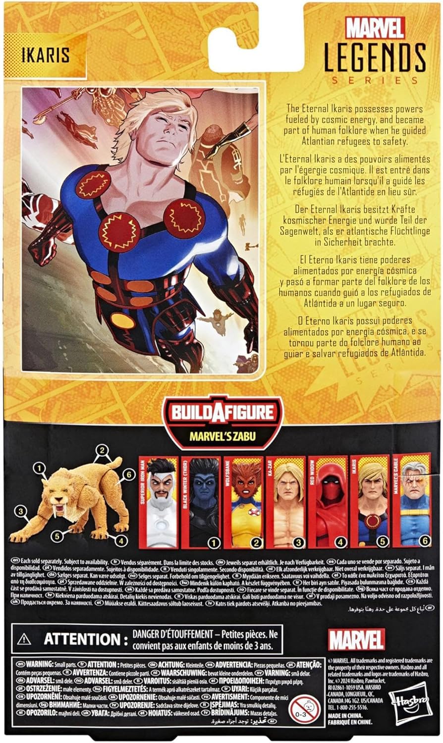 Marvel Legends Series Ikaris, Action Figure with Build-A-Figure Part