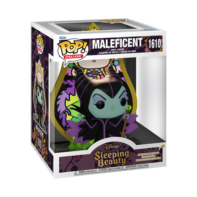 Pop! Deluxe: Disney Villains Maleficent Stained Glass