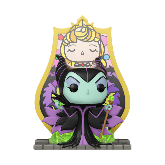 [Pre-Order] Pop! Deluxe: Disney Villains Maleficent Stained Glass